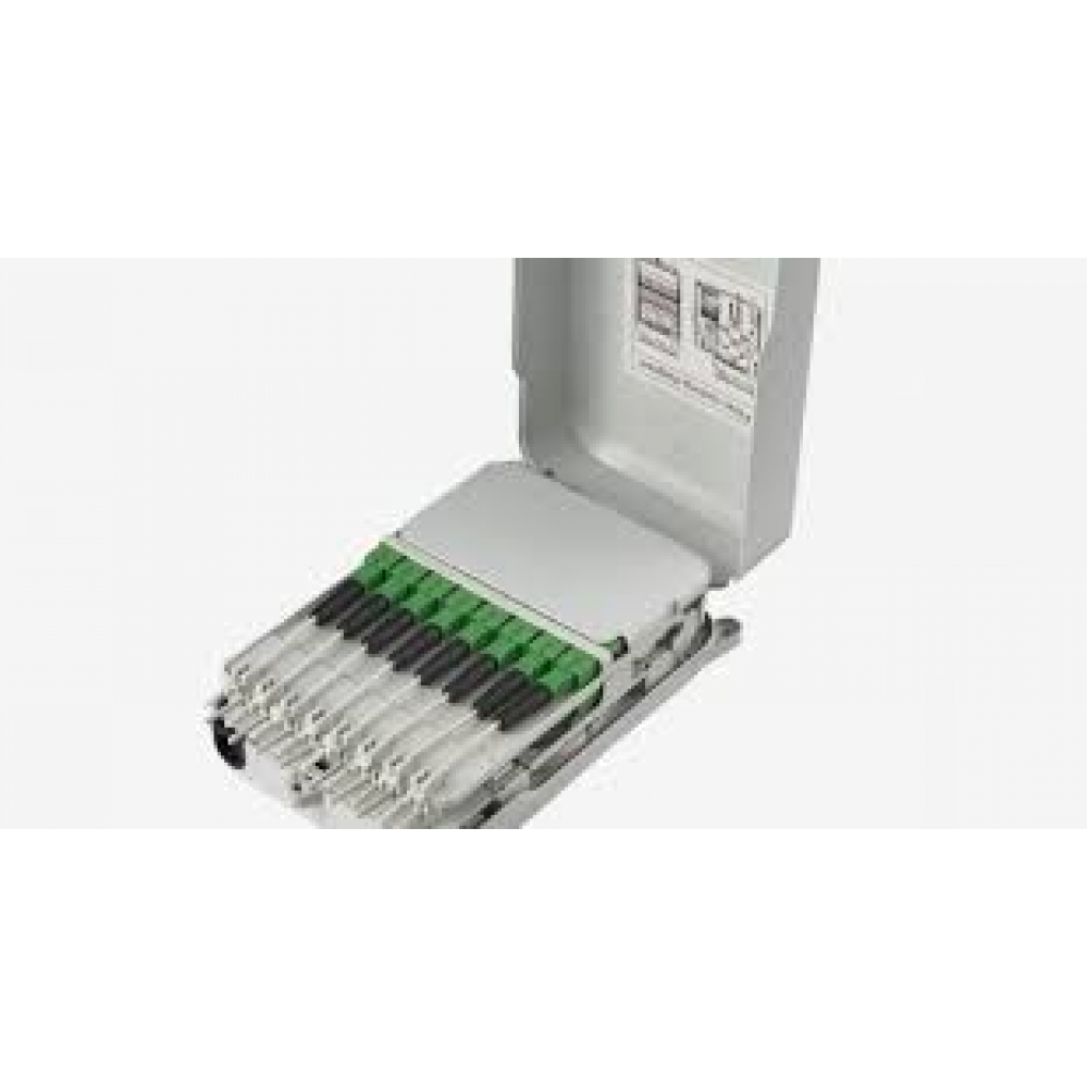 Fiber Optik Sonlandırma Kutusu (ODB) - Duvar Tipi 16 Port SC SX - 2 Kasetli